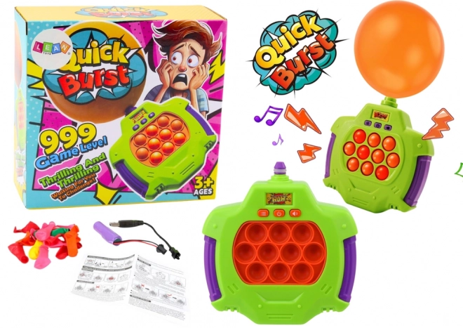 Gioco di abilità console elettronica Pop-It palloncini scoppiettanti