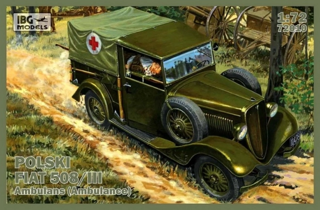 Ambulanza militare Polski Fiat 508/III