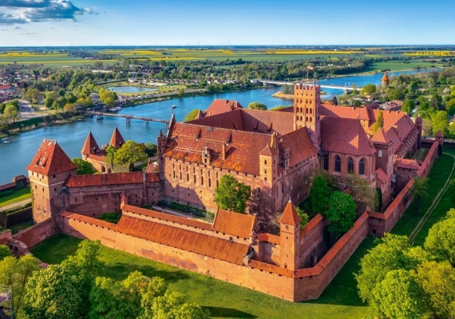 Castorland Puzzle Castello di Malbork 500 Pezzi