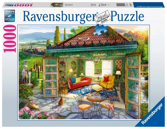 Puzzle Ravensburger 1000 Pezzi: Oasi Toscana