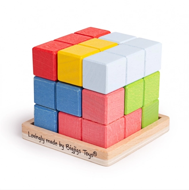 Cubo Puzzle in Legno Bigjigs Toys