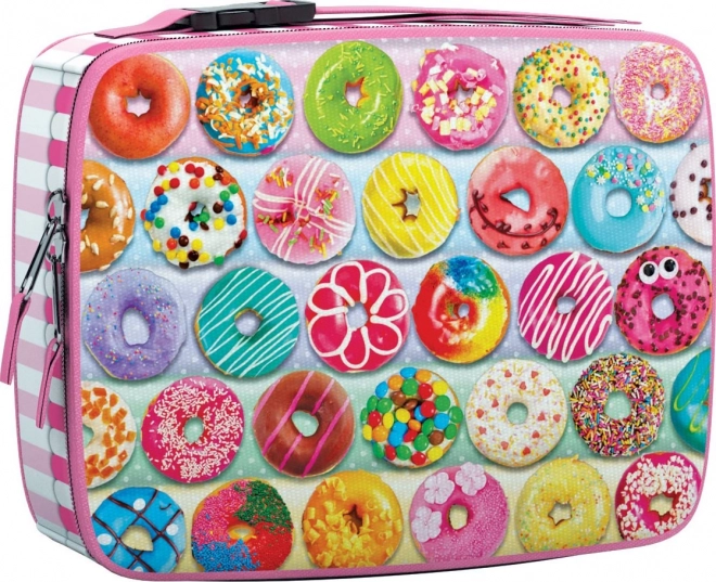 Puzzle Eurographics in scatola termica con Donuts 100 pezzi