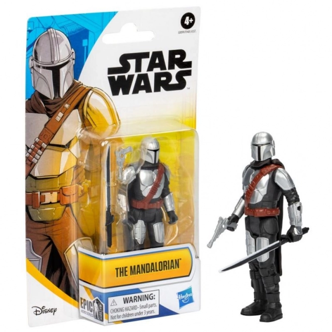 Action figure mandaloriano Star Wars 10 cm