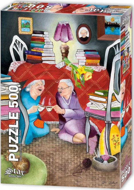 Puzzle dorato Star Nonne 500 pezzi