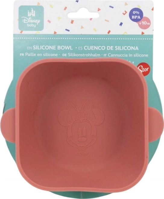 Miska in silicone con ventosa Minnie