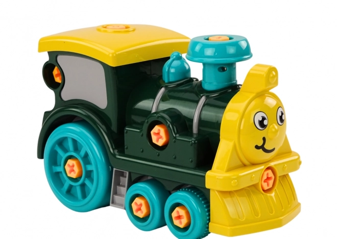 Locomotiva da Carta Verde Fai-Da-Te per Bambini