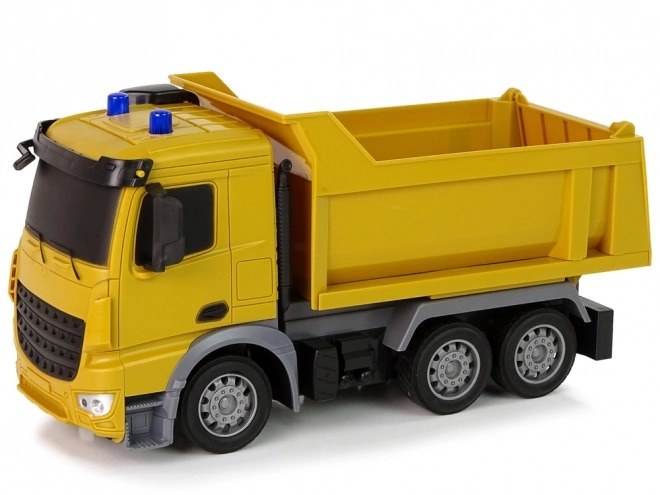 Camion da Cantiere Telecomandato 1:12 Giallo