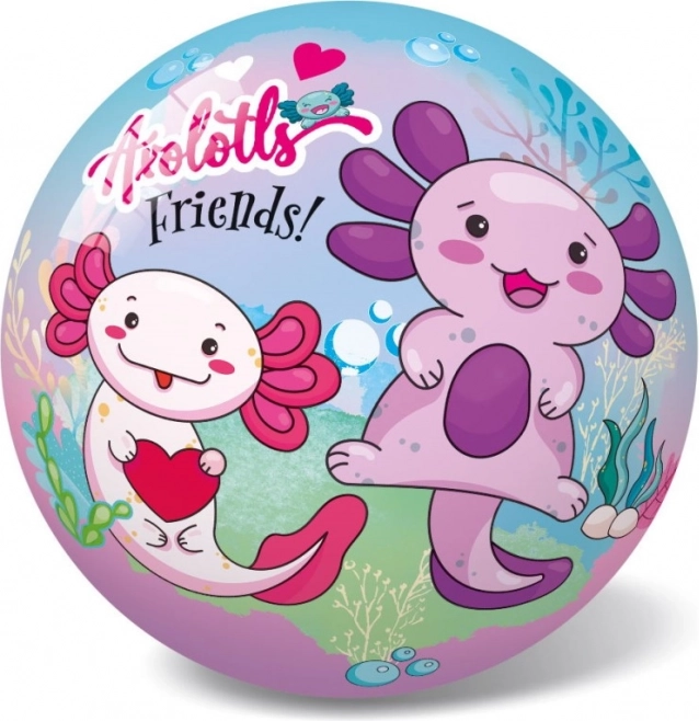 Palla con motivo Axolotl 23 cm