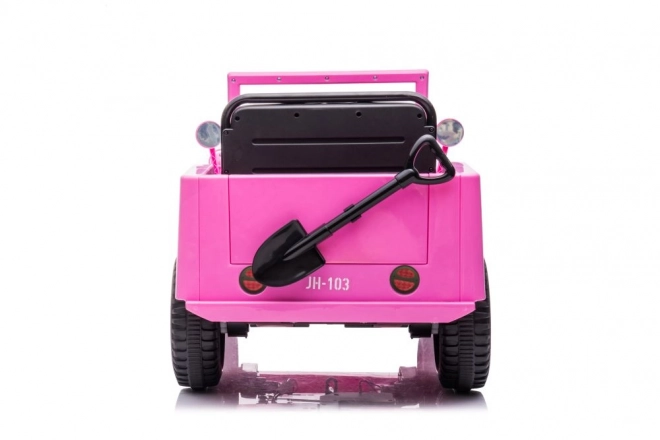 Auto a batteria 4x4 rosa