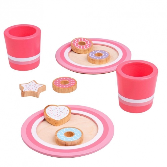 Set Biscotti E Latte Di Bigjigs Toys