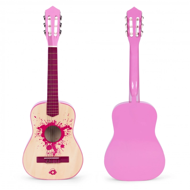 Chitarra per Bambini Rosa Grande