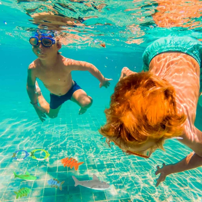 Set di giochi per piscina per bambini - 27 pezzi