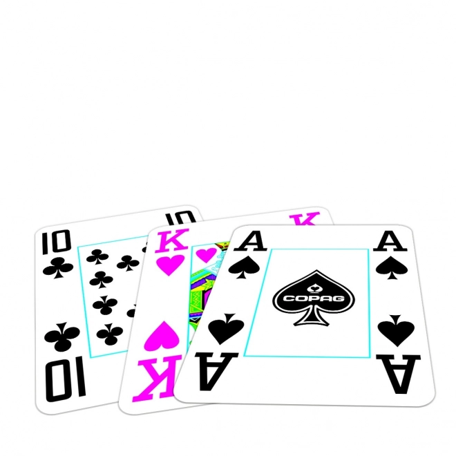 Carte da Poker in Plastica con Indice Grande