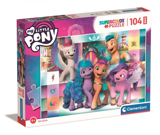 Puzzle My Little Pony: Amici Allegri Maxi 104 Pezzi