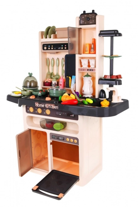 Cucina multifunzione per bambini con rubinetto e piano cottura interattivo