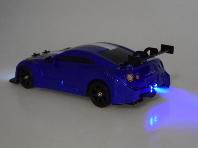 Auto RC drift 4x4 con effetto fumo e luci LED