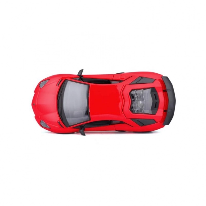 Lamborghini Aventador LP 750-4 SV Rosso Scala 1:24