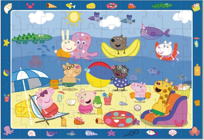 Puzzle DODO con ricerca di immagini Peppa Pig 50 pezzi