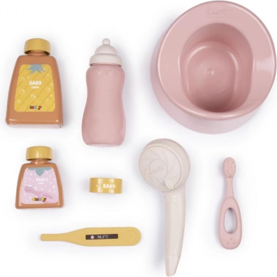 Vaschetta per bambole Baby Nurse con accessori