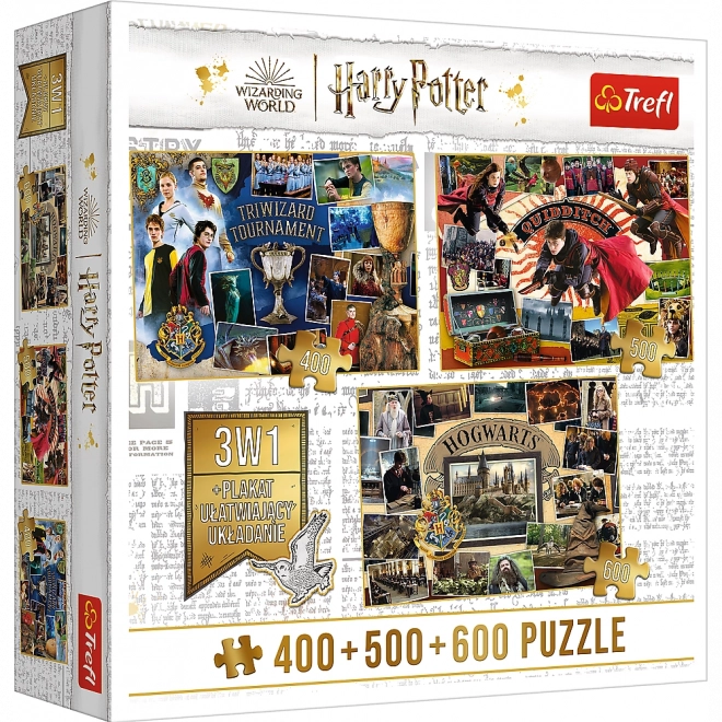 Puzzle Harry Potter: Torneo Tremaghi e Quidditch