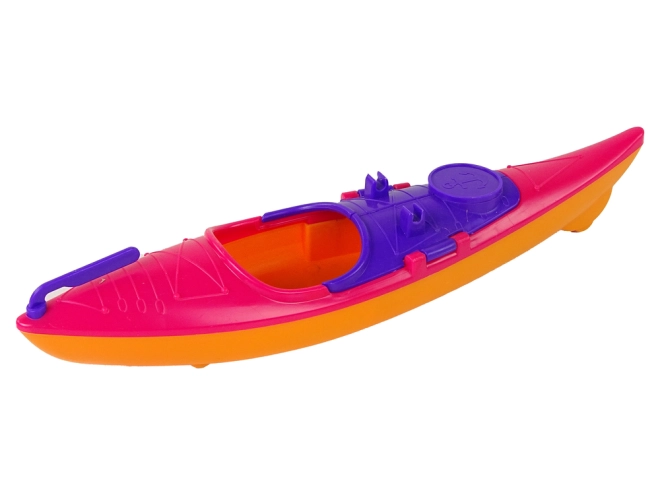 Kayak rosa brillante