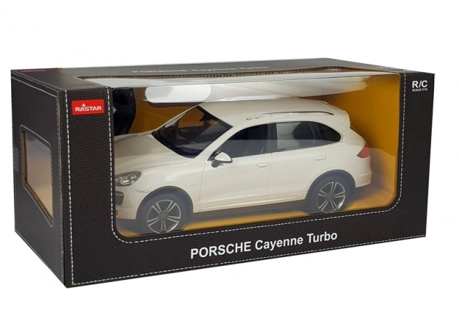 Auto R/C Porsche Cayenne bianco 1:14