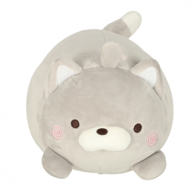 Cuscino da viaggio magico 2 in 1 mascotte gattino bretzel