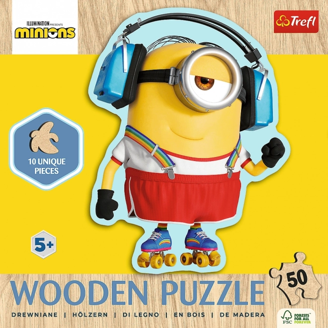 Puzzle in legno Minions: Cattivissimo Minion 50 pezzi