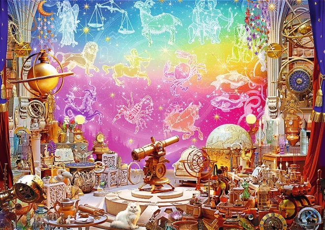 Puzzle 2x500 pezzi Universo e cristalli