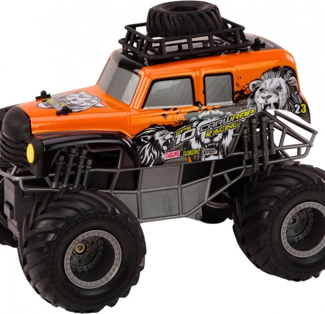 Grandi ruote e struttura resistente per l’off-road