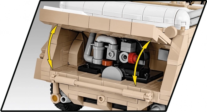 Kubelwagen Raffinato Modell in Scala 1:12 di Cobi