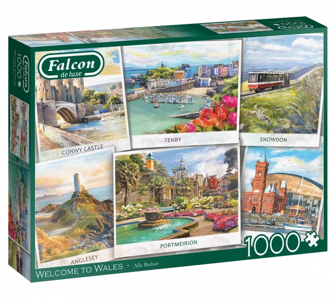 Puzzle Benvenuto in Galles 1000 pezzi