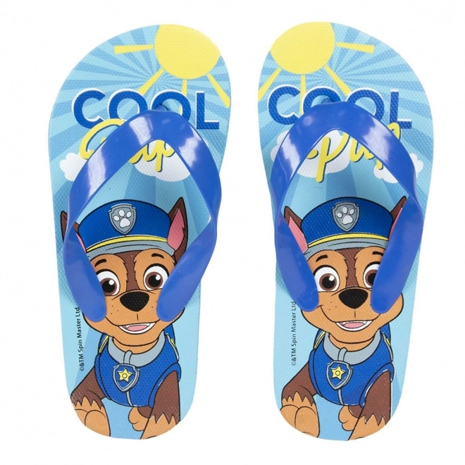 Infradito Paw Patrol azzurro