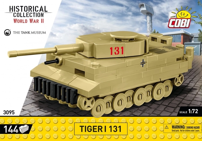 Modellino di Cobi Tiger I Museo Tiger 131