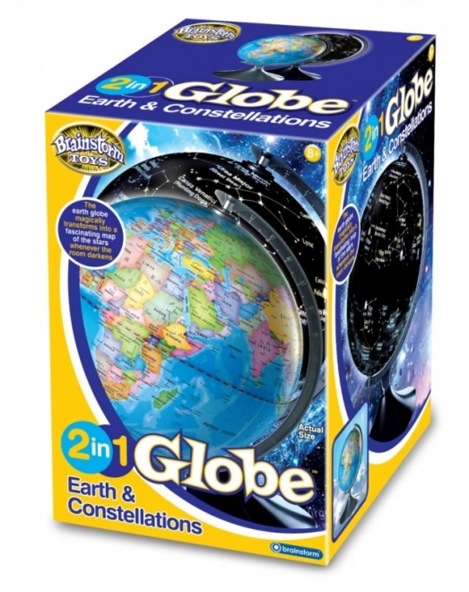 Globo Terra e Costellazioni 2 in 1