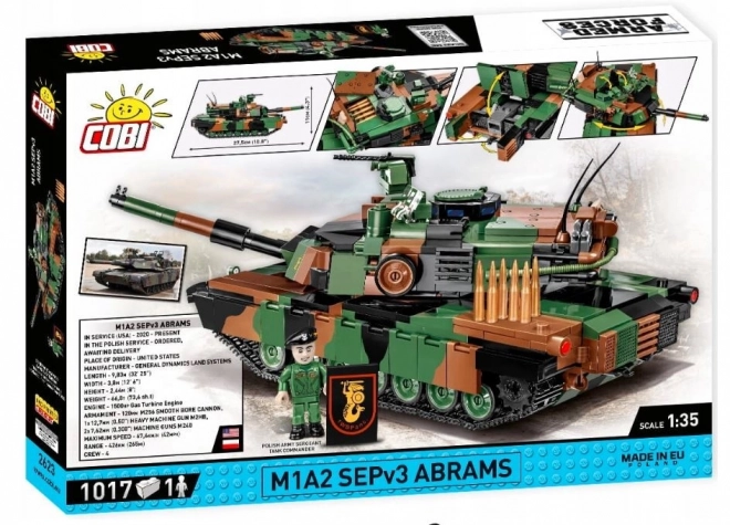 Modello di costruzione COBI Abrams M1A2 SEPv3