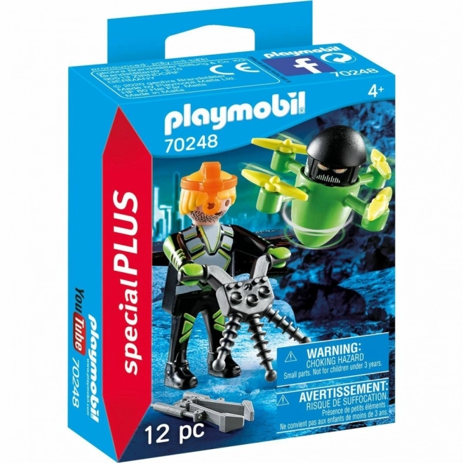 Agente con Drone PLAYMOBIL®