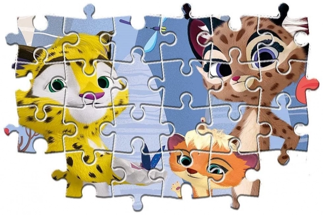 Puzzle Leo e Tig Clementoni 3x48 pezzi