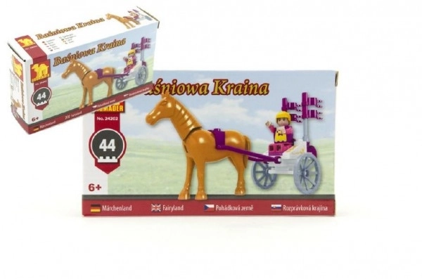 Costruzioni Dromader - carro trainato da cavallo 44 pezzi