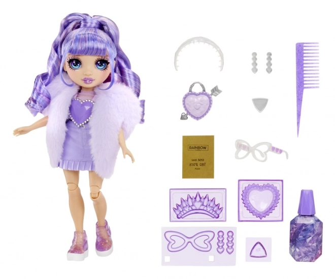 Rainbow High Creative Crystals Violet Willow