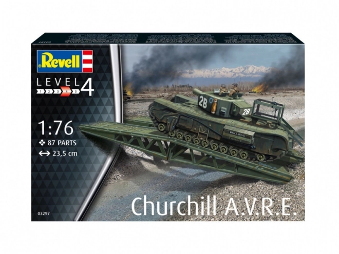 Modello plastico Churchill AVRE