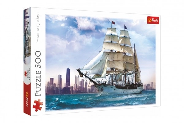 Puzzle Vela intorno a Chicago 500 pezzi