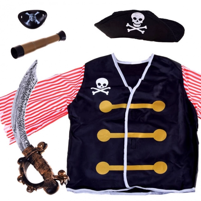 Costume di pirata per bambini con spada