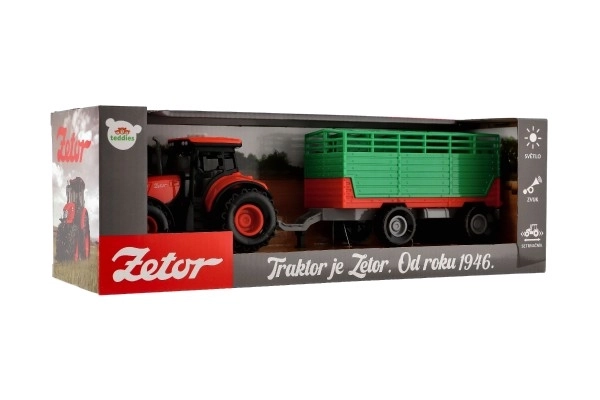 Trattore Zetor con Rimorchio a Molla