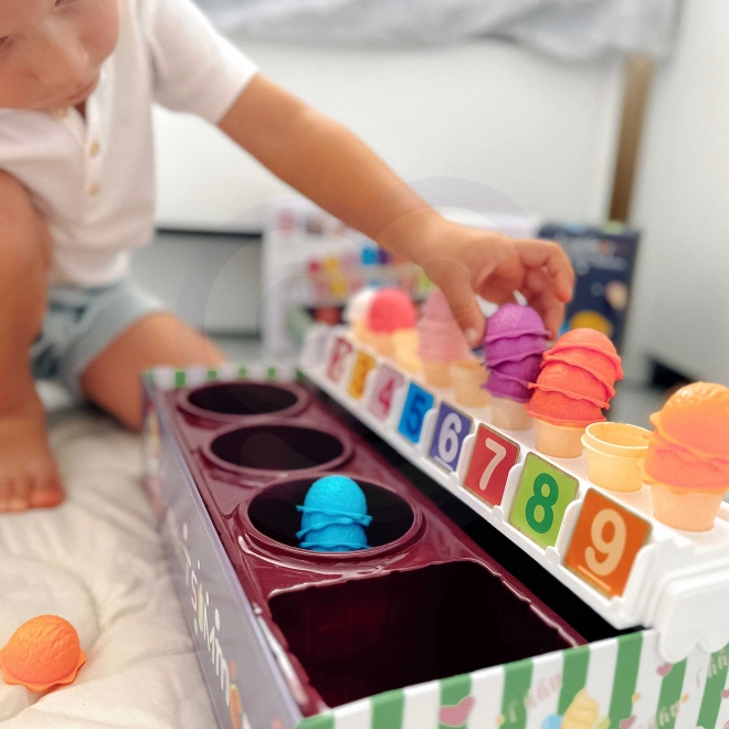 Ludoteca Educativa XXL Gelateria con Attività di Calcolo
