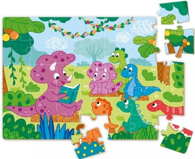 Puzzle dinosauro e amici 35 pezzi