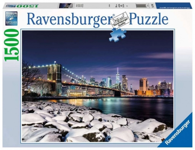 Puzzle RAVENSBURGER Inverno a New York 1500 pezzi