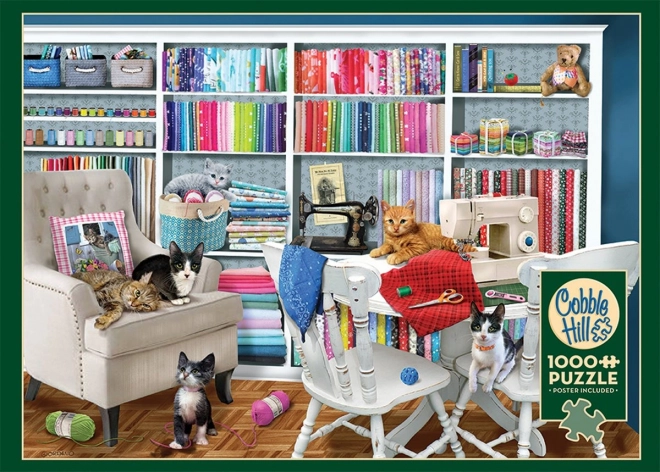 Puzzle di cucito 1000 pezzi Cobble Hill