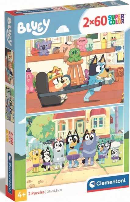 Puzzle Bluey 2x60 pezzi da Clementoni