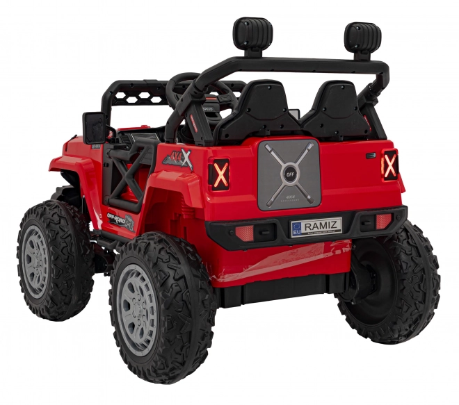 Auto elettrico per bambini OFF ROAD Speed rosso